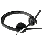 Гарнитура Logitech H650e чёрный, проводная, USB, фото27