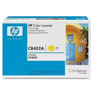 Картридж лазерный HP CB402A желтый CP4005