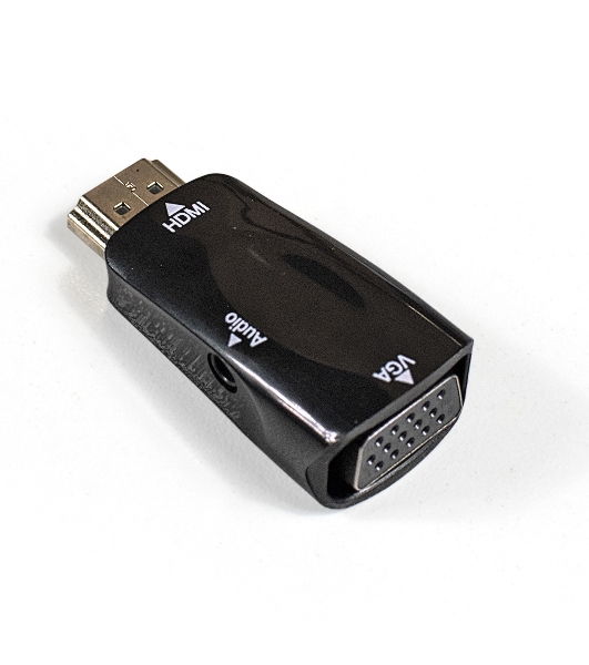 Переходник ExeGate EX284927RUS HDMI-VGA ExeGate EX-HDMIM-VGAF-C (19M/15F)