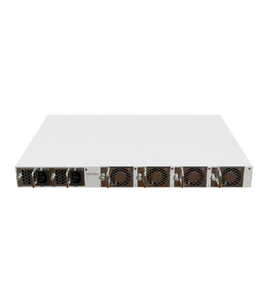Коммутатор MikroTik CRS520-4XS-16XQ-RM Cloud Router Switch with Quad-Core AL52400 2 GHz CPU, 4 Gb RAM, 98CX8410 switch chip, 2 x 10G Eth ports, 4 x 25G SFP28 ports, 16 x 100G QSFP28 ports, RouterOS L5, 1U rackmount enclosure, dual hot-swap PSU, 4 x hot-swap fans