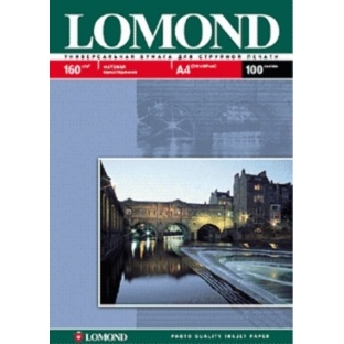 Фотобумага LOMOND Односторонняя Матовая, 160г/м2,A4/25л.