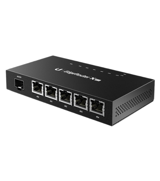 Маршрутизатор UBIQUITI ER-X-SFP 5x Ethernet, 1x SFP, раздача PoE
