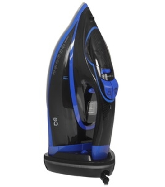 Утюг BQ SIC1003 черный/синий, 3000 Вт, 45 г/мин, 200 г/мин, 320 мл