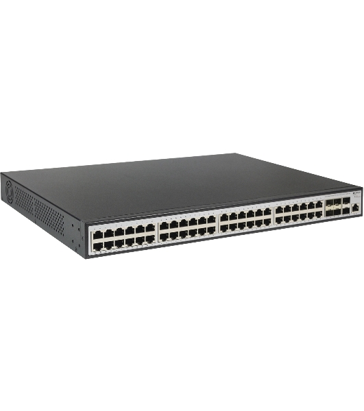 Коммутатор ORIGO Managed L3 Switch 48x1000Base-T PoE, 6x10Gbase-X SFP+, PoE Budget 370W, RJ45 Console, 19' w/brackets