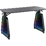 Стол игровой Cactus CS-GMD-BK-RGb столешница МДФ, черный каркас черный 136x60x75 см, фото28