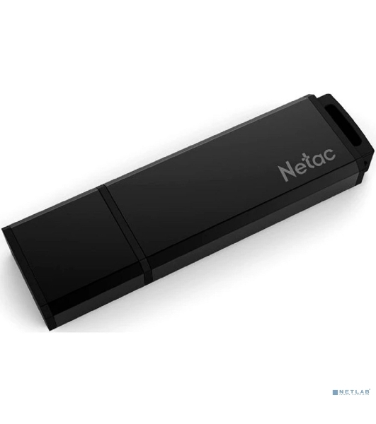 Флешка USB Netac U351 (NT03U351N-032G-32BK), 32Gb, USB 3.0, R/W 110/45, черный