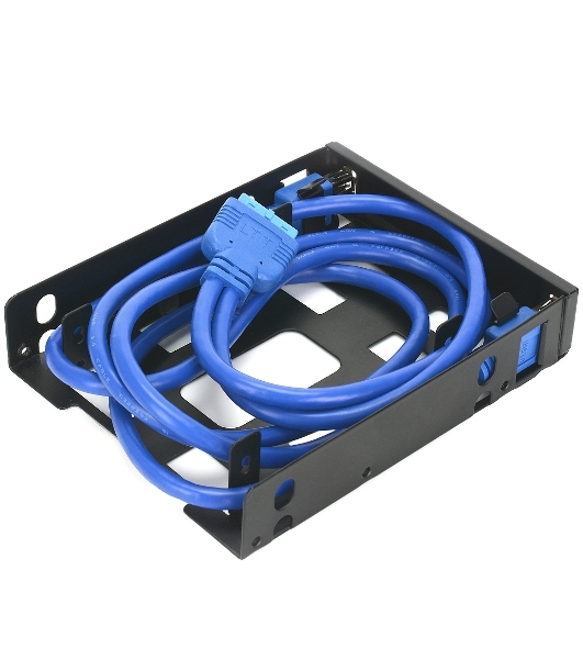 Панель с двумя портами USB 3.0 в слот 3.5 компьютерного корпуса и слот 2x2.5 CMU3-B3