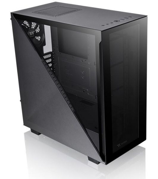 Компьютерный корпус Thermaltake Divider 300 TG черный без БП ATX 2x120мм 2xUSB 3.0 1xUSB3.1 audio front door bott PSU