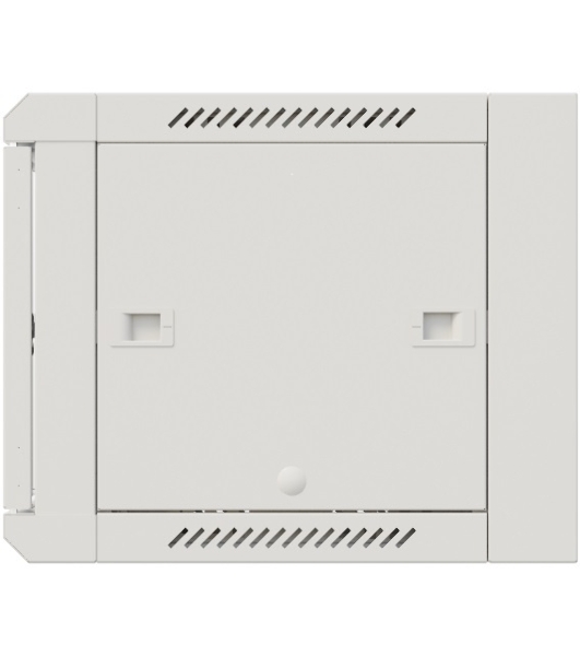 Шкаф коммутационный NTSS Премиум (NTSS-W12U6045GS-2) настенный 12U 600x450 мм пер. дв. стекл 60 кг серый IP20 сталь