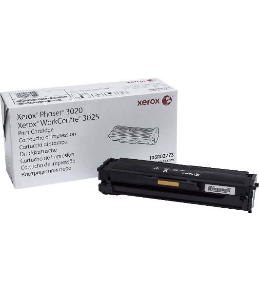 Картридж лазерный Xerox 106R02773 черный для Xerox Phaser 3020/WC 3025 (1500 стр)(Channels)