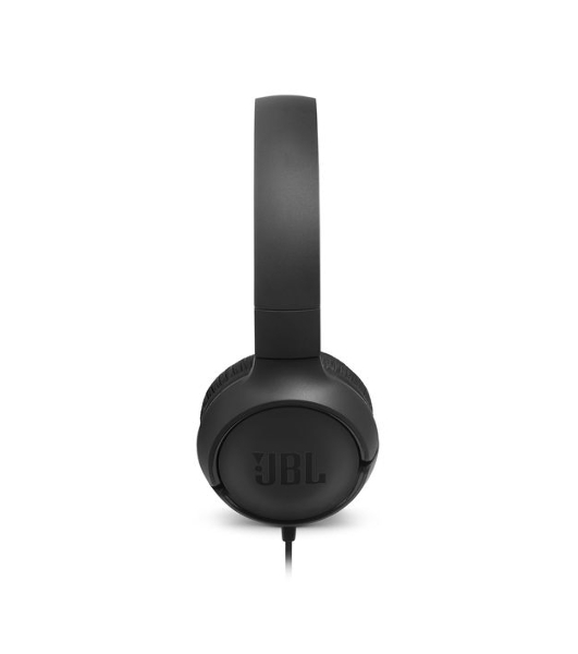 Проводные наушники JBL Tune 500 черный, накладные, Jack 3.5 мм, складная конструкция