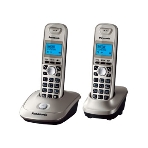 Телефон беспроводной (DECT) Panasonic KX-TG2512RUN (платиновый) Доп трубка в комплекте,АОН, Caller ID,спикерфон на трубке,полифония, фото3