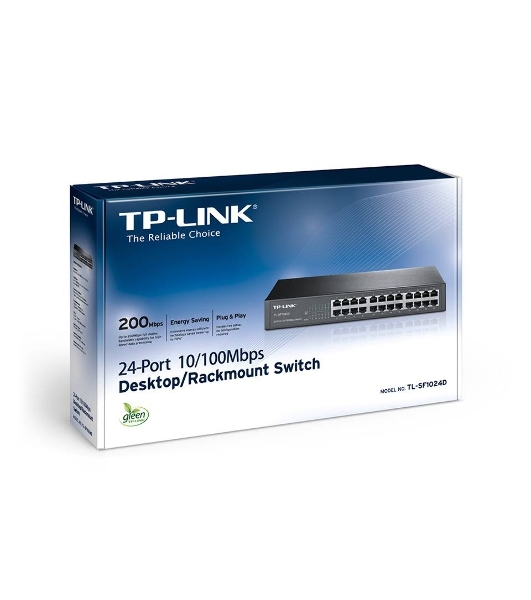 Коммутатор TP-Link SMB TL-SF1024D Коммутатор 24-port 10/100M Switch