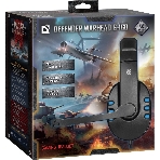 Гарнитура Defender Warhead G-160 чёрный/синий, проводная, фото26