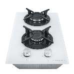 Газовая варочная панель Maunfeld EGHG.32.1CW/G, 2 конфорки, закаленное стекло, белый, фото42