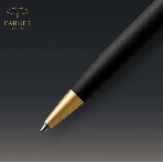 Ручка шариковая Parker Sonnet Core K528 (CW1931519) Matte Black GT M, черные чернила, подарочная коробка, фото3