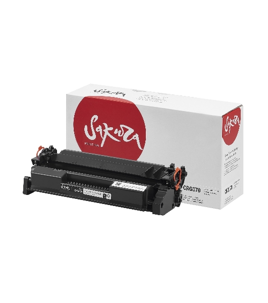 Картридж лазерный Sakura SACRG070-ECO для Canon i-SENSYS LBP243dw, LBP246dw, MF461dw, MF463dw, MF465dw, черный, 3000 к. (чип без счетчика копий)