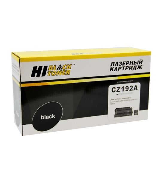 Картридж лазерный HP LJ Pro M435nw/M701/706 (Hi-Black) CZ192A, 12K