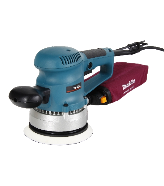 Эксцентриковая шлифовальная машина Makita BO6030 ЭШМ,310Вт,ф150мм,4000-10000об\м,ампл-3мм,2.3кг,кор,п\сборник