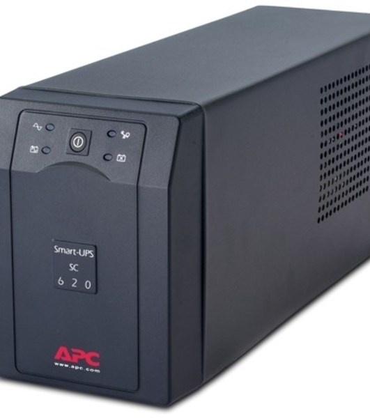 Источник бесперебойного питания APC Smart-UPS SC SC620I 390Вт 620ВА черный