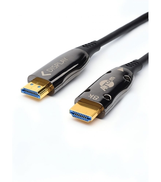 Кабель HDMI 20 м (HIGH speed, Metal gold, Optical) 8K VER 2.1 Кабель HDMI 20 м (HIGH speed, Metal gold, Optical) 8K VER 2.1