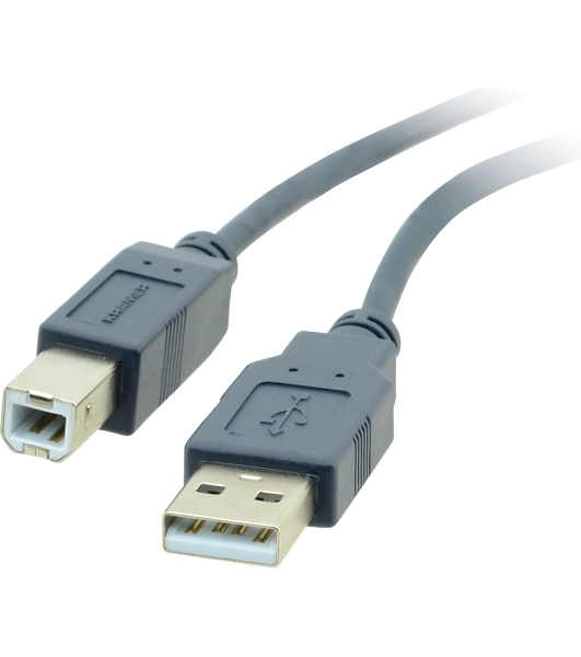 Кабель Kramer C-USB/AB-6 USB-A 2.0 вилка- USB-B вилка, 1,8 м