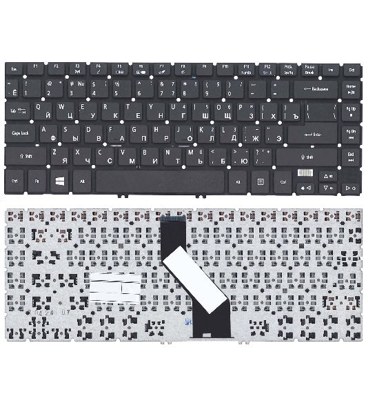 Клавиатура для ноутбука Acer Aspire V5-473G черная