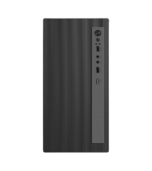 Компьютерный корпус Minitower ExeGate BAA-303M-AA500 (mATX, БП AA500 с вент. 8см, 2*USB, HD Audio, черный)