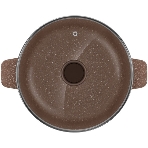 Кастрюля Maunfeld CARMEL MF22CRM01CR, 22 см, 3 л из литого алюминия со стеклянной крышкой, фото2