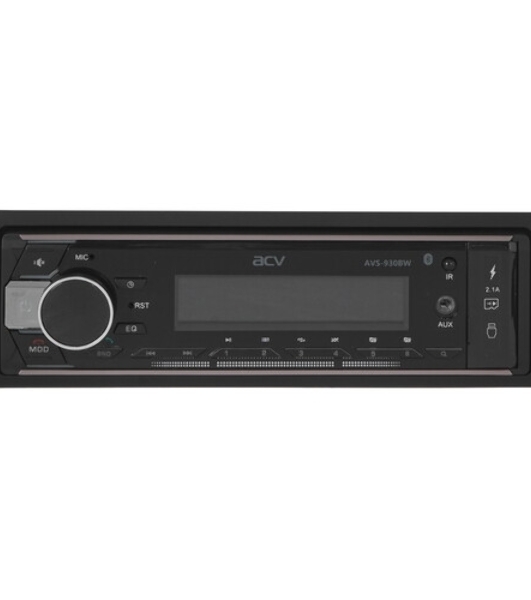 Автомагнитола ACV AVS-930BW, 1 DIN, Bluetooth, USB Type-A, AUX