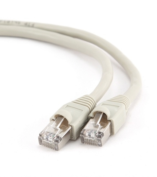 Патч-корд FTP Cablexpert cat.6, 10м, литой, многожильный, серый