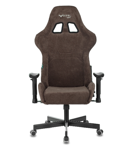 Кресло Бюрократ VIKING KNIGHT LT10 FABRIC коричневый, ткань, 120 кг, механизм качания