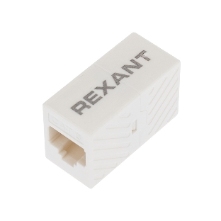 Проходной адаптер Rexant RJ-45(8P-8C), UTP неэкранированный, cat.6, (гнездо-гнездо)