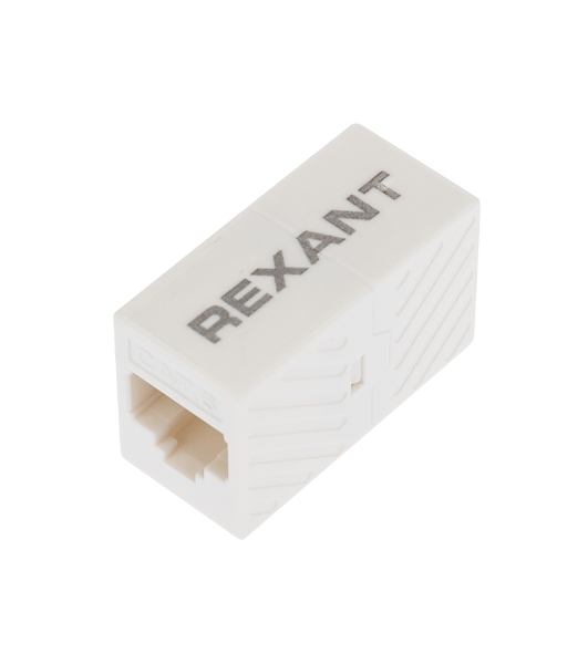 Проходной адаптер Rexant RJ-45(8P-8C), UTP неэкранированный, cat.6, (гнездо-гнездо)