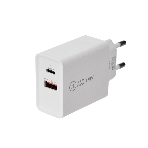 Сетевое зарядное устройство Rexant Type-C + USB 3.0 с Quick charge, белый, фото 1