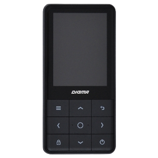 Плеер Hi-Fi Flash Digma Y4 BT 16Gb черный/2.4'/FM/microSDHC