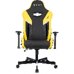 Кресло игровое Knight Thunder 5X черный/желтый эко.кожа крестов. металл, фото29