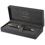 Ручка шариковая Parker Sonnet Core K528 (CW1931519) Matte Black GT M, черные чернила, подарочная коробка, фото 1