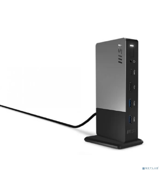 Док-станция MSI 957-1P151E-023, USB Type-C, USB Type-C/USB3.2Gen2/DP/USB Type-C/USB3.2 Gen2/USB Type-A USB 3.2 Gen2/USB Type-A USB 2.0/HDMI 2.1/DP/RJ45/Combo Jack, USB Type-C