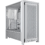 Компьютерный корпус без блока питания Corsair Frame 4000D, Midi-Tower, TG, no fan, 2xUSB-A 3.2, 1xUSB 3.2 Type-C, E-ATX, ATX, mATX, mITX White, фото20