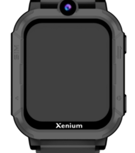 Детские умные часы Xenium W600, 1.83', IPS, LBS, Wi-Fi, IP67, розовый