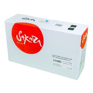 Картридж лазерный Sakura CLTC407S для Samsung CLP-320/325, CLX-3185, синий, 1000 к.
