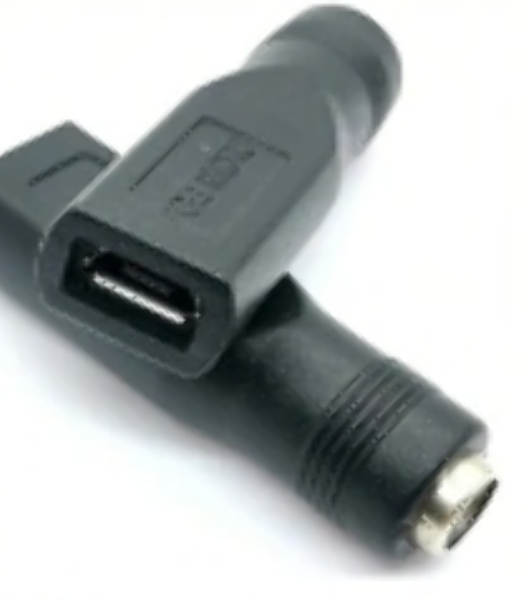 Переходник 5,5х2,5 на Micro USB мама