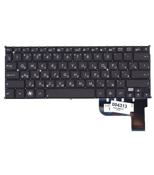 Клавиатура для ноутбука Asus Zenbook UX21A черная