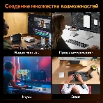 Мини-компьютер GEEKOM A8, GMA8R98945HS -321-EU, AMD Ryzen 7 8945HS, 32GB+1TB, WIN11 Pro, фото 1