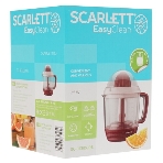 Соковыжималка Scarlett SC-JE50C08 красный/белый, цитрусовая, 25 Вт, 1200 мл, механическое, фото15