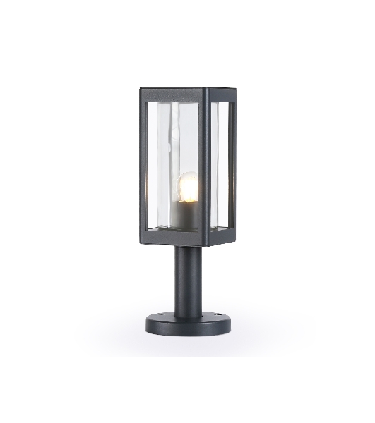 Светильник Ambrella light ST2409 GR/CL серый/прозрачный IP54 E27 max 40W 110*110*350