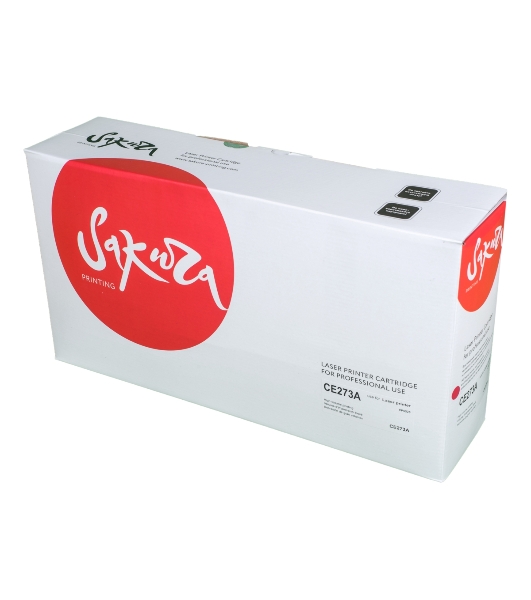 Картридж лазерный Sakura CE273A для HP LaserJet Enterprise M750xh, M750n, M750dn, CP5525xh, CP5525n, CP5525dn, пурпурный, 15 000 к.