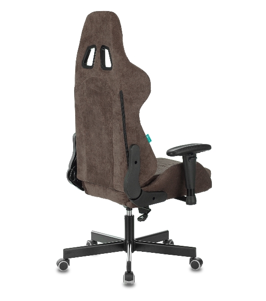 Кресло Бюрократ VIKING KNIGHT LT10 FABRIC коричневый, ткань, 120 кг, механизм качания