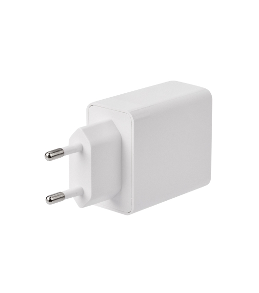 Сетевое зарядное устройство Rexant Type-C + USB 3.0 с Quick charge, белый